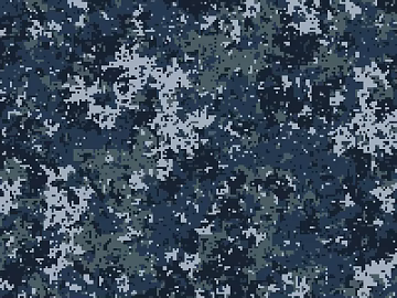 Blue and Green Digital Camouflage Fabric texture (ID:ffaeh580939)