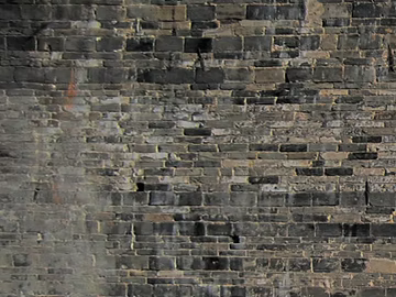 brick wall gray brick dilapidated texture (ID:ffajg44561)