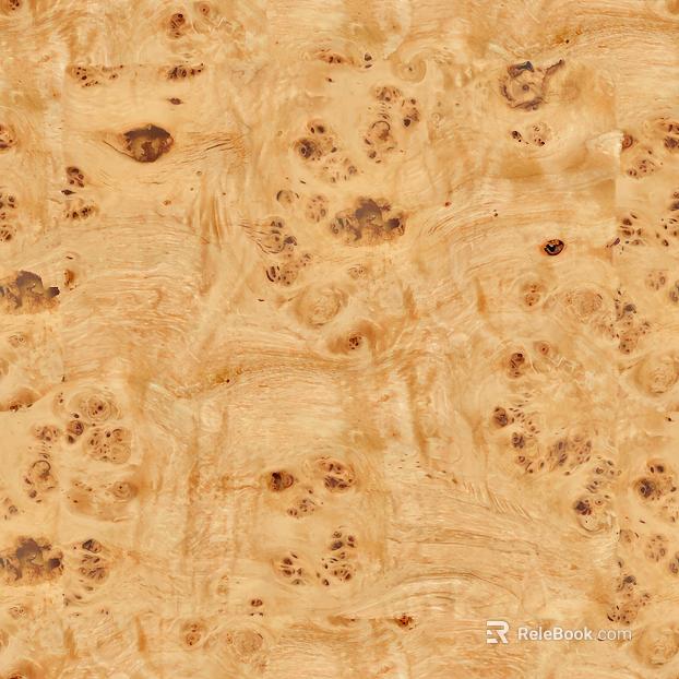 Light Golden Tumour Wood Grain Furniture Finish texture