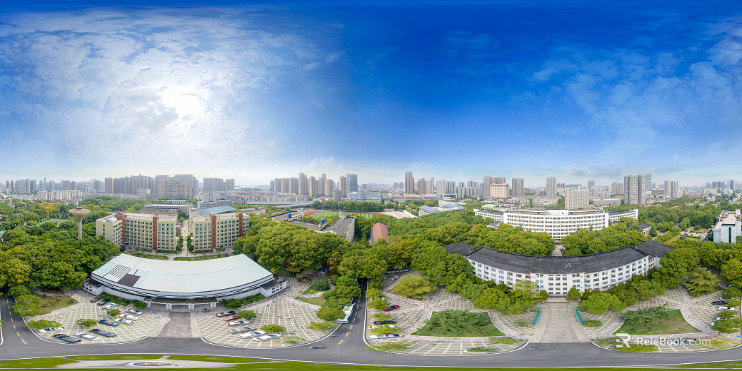 HDR City Campus Campus Panorama texture