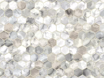 Hexagonal Brick texture (ID:ffaeg41967)