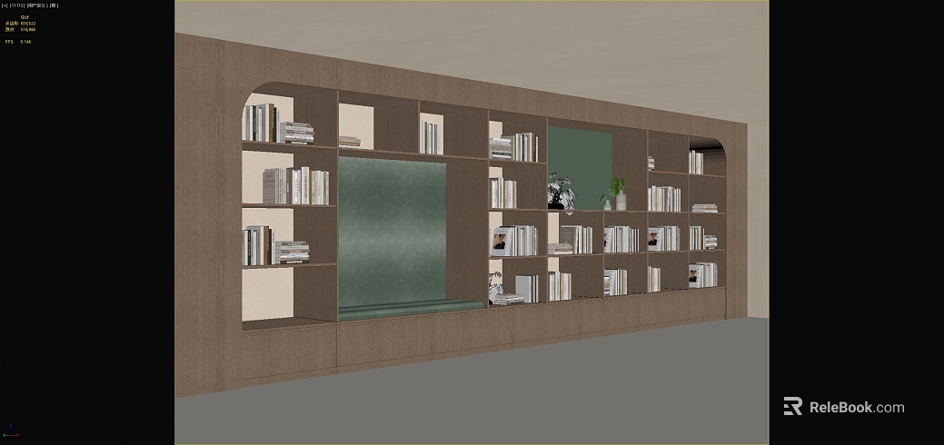 Light curry clapboard study display cabinet texture