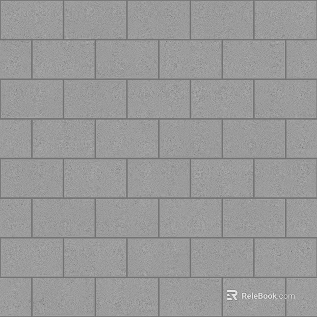 Grey Matte Brick Wall Exterior Wall Building Materials texture