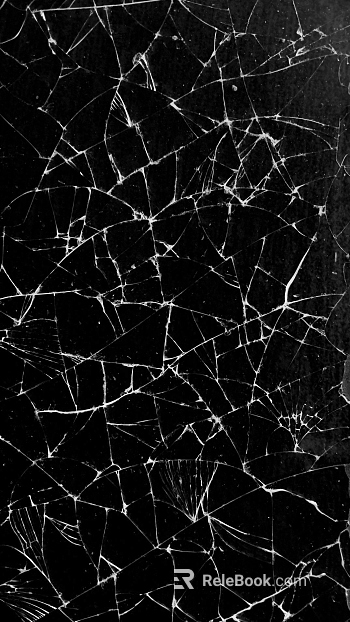 Broken glass texture
