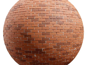 Brick wall PBR texture (ID:ffach780464)