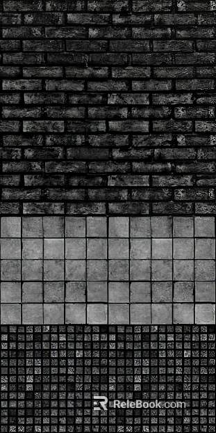 Black and White Bump texture