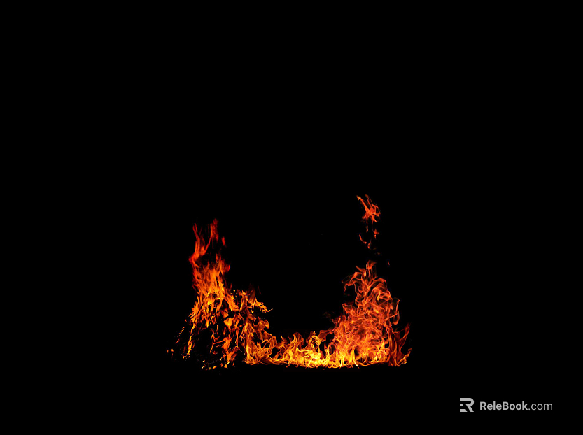 Flame texture texture