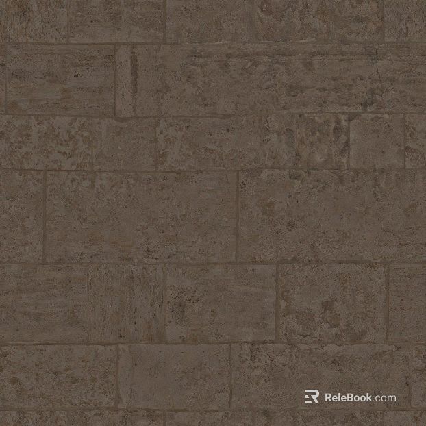 Dark brown lime stone outdoor wall tiles texture