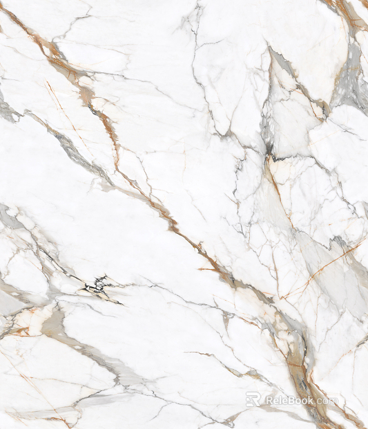 Water grain marble kara gold white even grain rock plate seamless texture