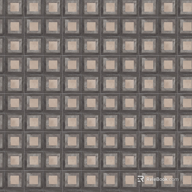 Retro Geometric Pattern Foil Tile Tile Art Tile texture