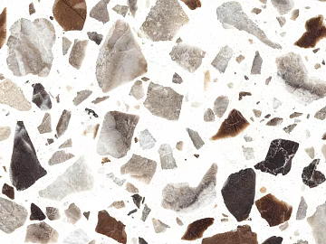 Brown particle terrazzo white terrazzo light colored terrazzo brown terrazzo texture (ID:ffajh773857)