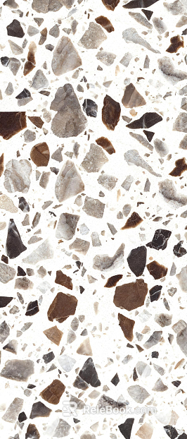 Brown particle terrazzo white terrazzo light colored terrazzo brown terrazzo texture