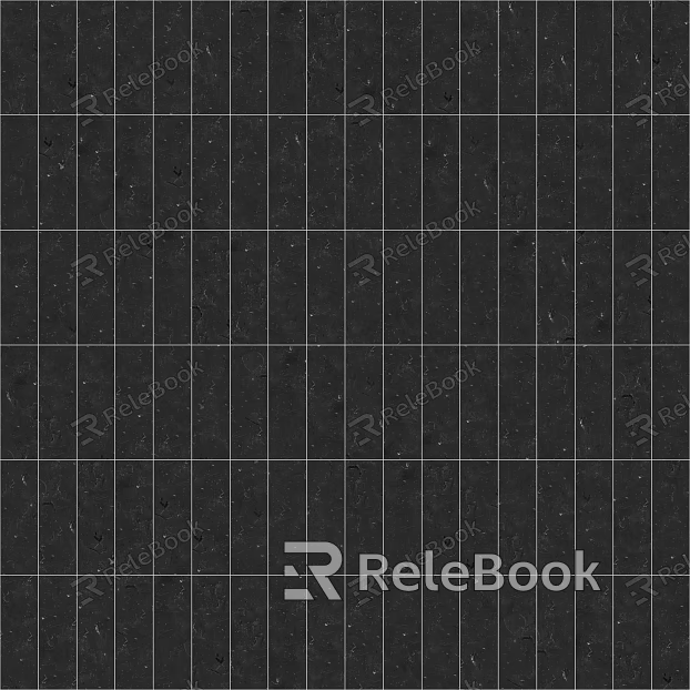 Plaid Tile Black Antique Tile Floor Tile texture