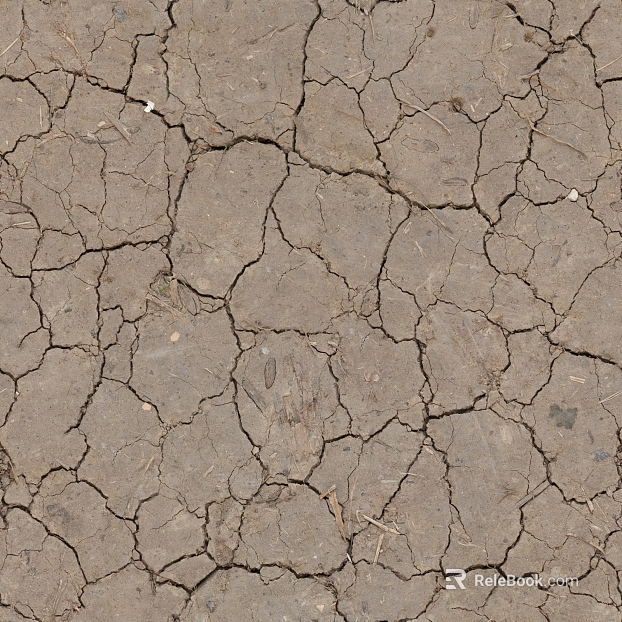 Mud ground texture
