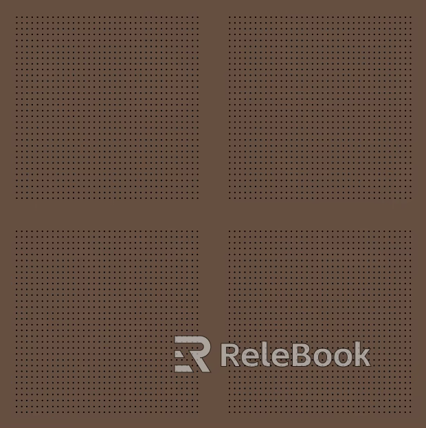 Perforated plate texture