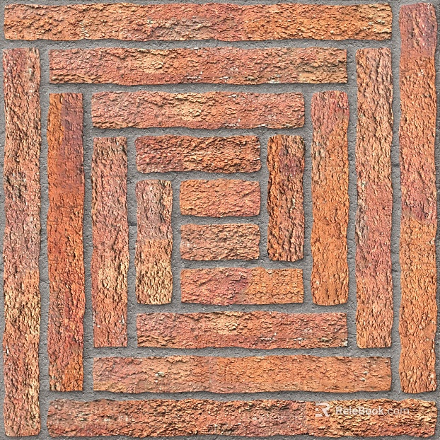 Red Brick Brick Wall Rustic Red Brick Floor Tile texture