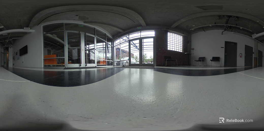 Indoor space entrance day HDR texture