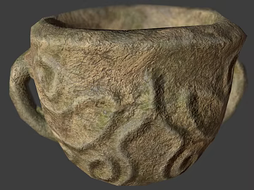 Cultural Relics Cup PBR texture (ID:ffach547181)