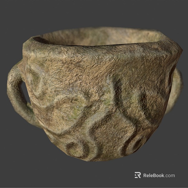 Cultural Relics Cup PBR texture