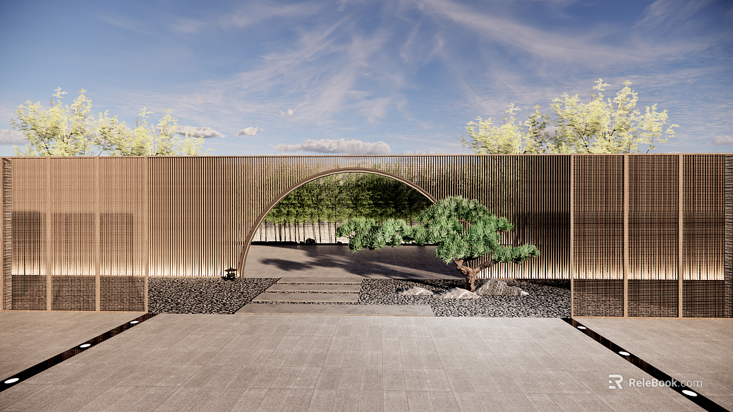 Courtyard Exterior texture