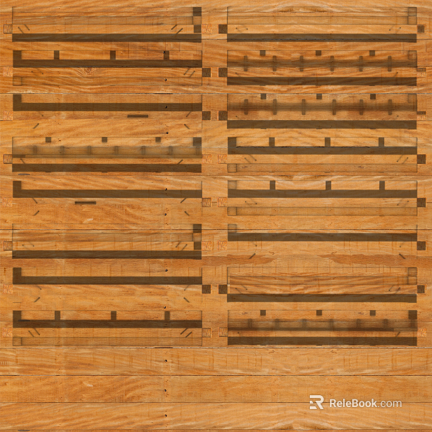 Wooden panel texture