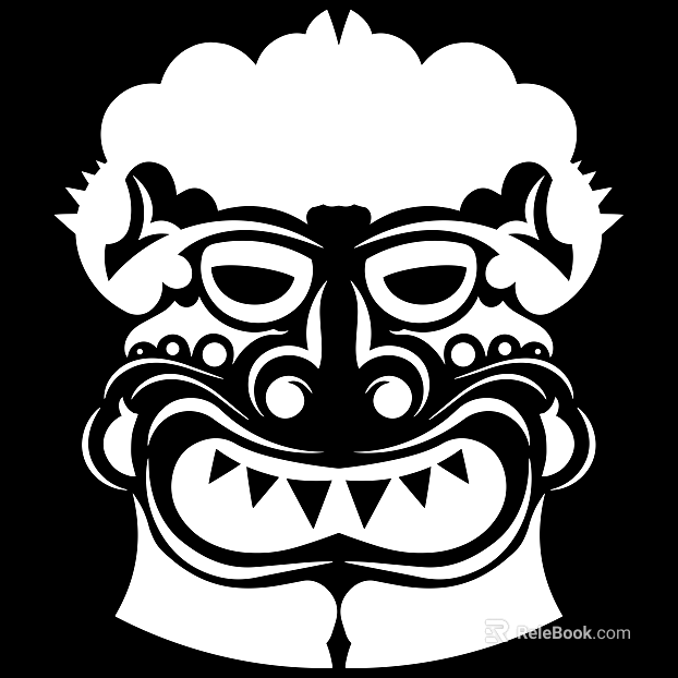 Tattoo black and white mask pattern texture pattern graphics texture