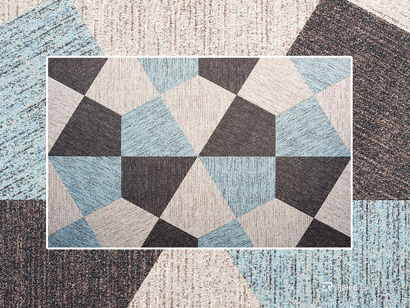 geometric carpet texture