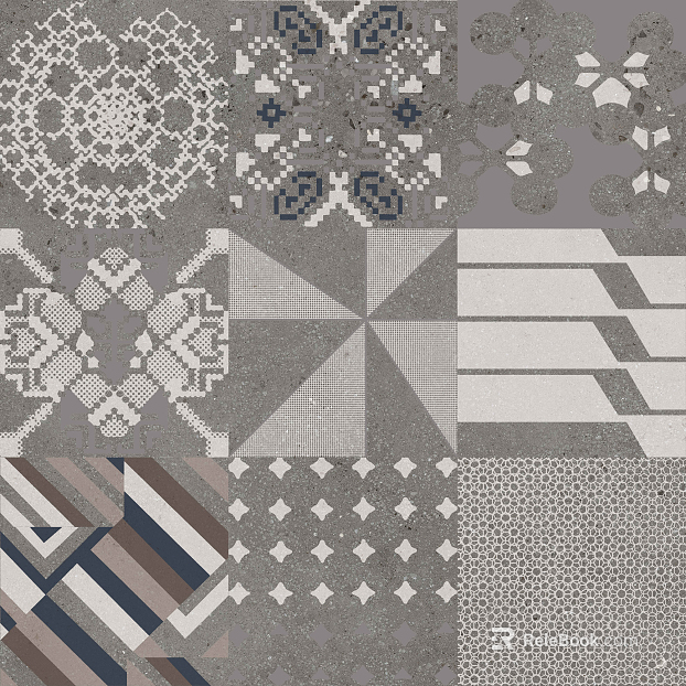 Maki Hado matching tiles texture