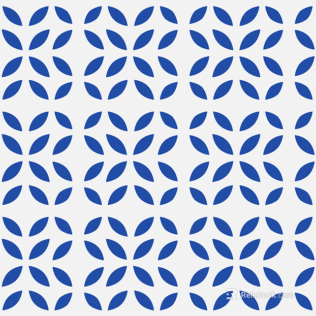 Modern geometric blue and white pattern wallpaper texture