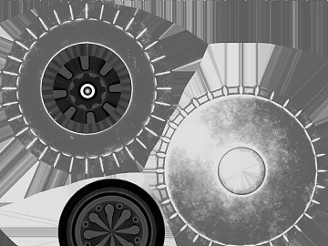 Industrial wind silver gray metal mechanical texture (ID:ffaeh865866)