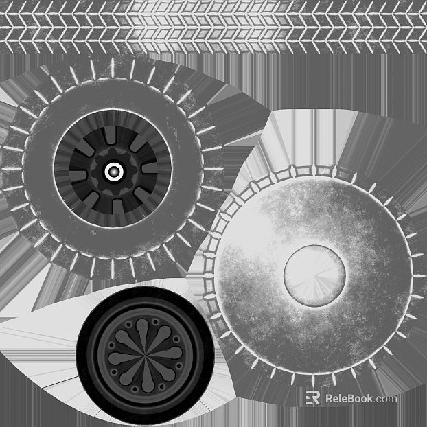 Industrial wind silver gray metal mechanical texture texture