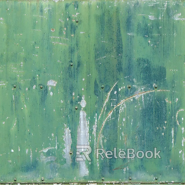 Painted metal texture