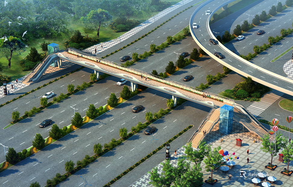 Highway Exterior texture