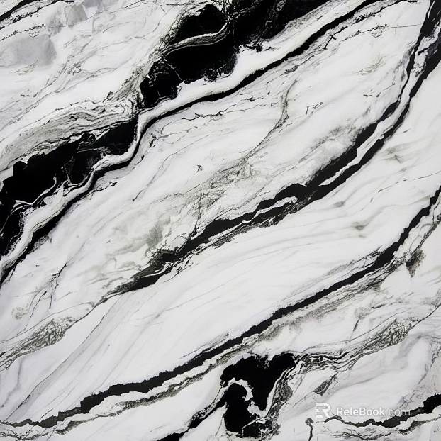 Black and white landscape marble background wall texture