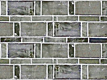 Green gray antique brick wall building exterior wall texture (ID:ffaeh274426)