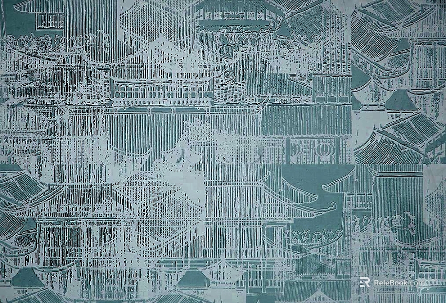 three-dimensional physical painting texture