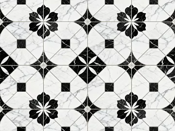 Modern Simple Antique Black and White Stone Parquet Flower Geometric Pattern Water Knife Cut Parquet Floor Tile Light Luxury Black and White Parquet Marble texture (ID:ffaeh728877) Modern Simple Antique Black and White Stone Parquet Flower Geometric Pattern Water Knife Cut Parquet Floor Tile Light Luxury Black and White Parquet Marble texture (ID:ffaeh728877)