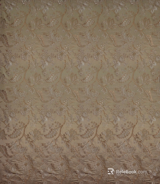 Light khaki pattern jacquard soft fabric texture