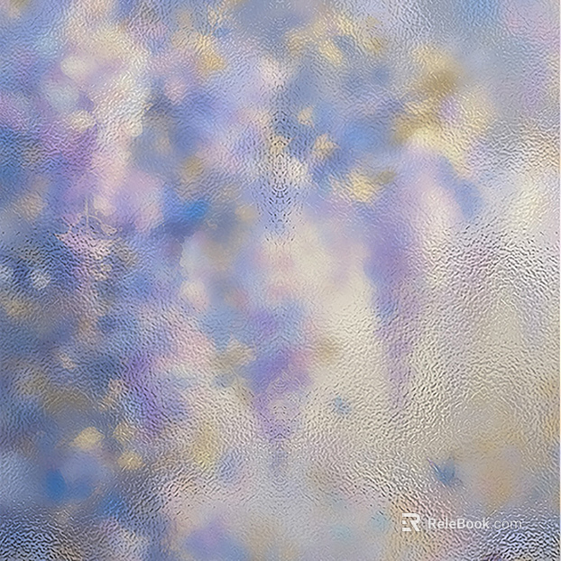 Gradient glass frosted laminated glass colorful texture