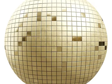 Metal Mosaic PBR texture (ID:ffach027064)