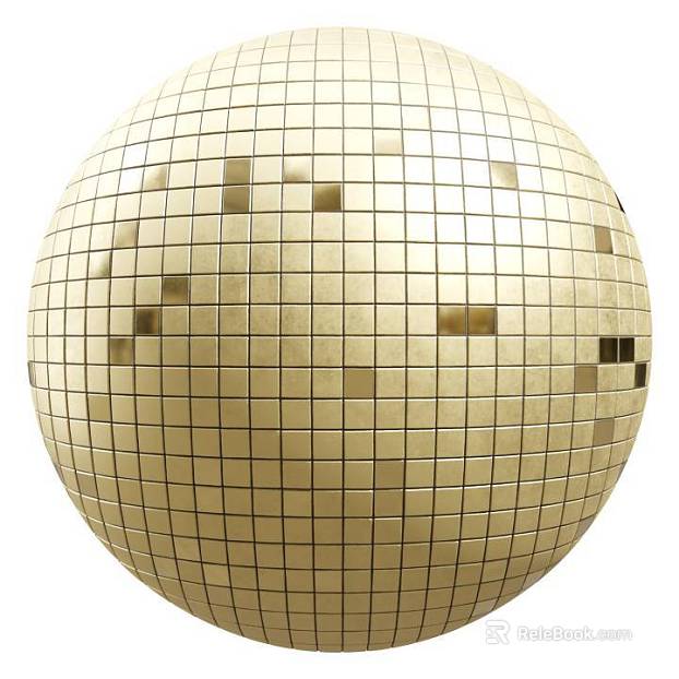 Metal Mosaic PBR texture