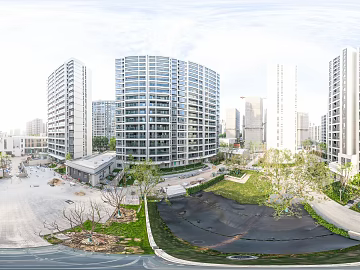 HDR City Community Panorama texture (ID:ffach236303)
