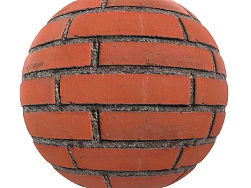 Brick wall PBR texture (ID:ffach630964)