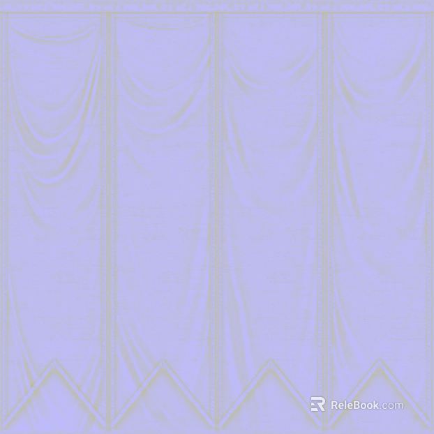 Light purple curtain pattern wallpaper living room background wall texture
