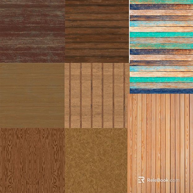 Multicolor composite wood grain indoor and outdoor flooring texture