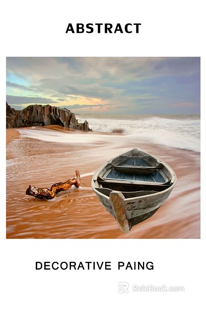 landscape painting texture