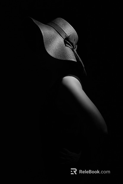 black and white painting texture