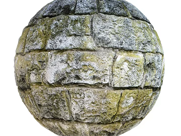 Brick wall PBR texture (ID:ffach188714)