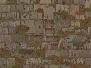 Taupe dilapidated wood outdoor ground texture (ID:ffaeh123411)