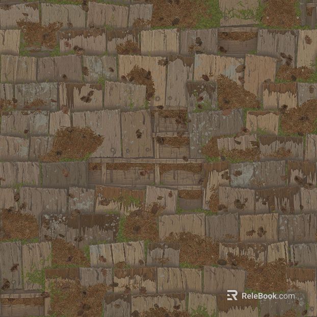 Taupe dilapidated wood outdoor ground texture